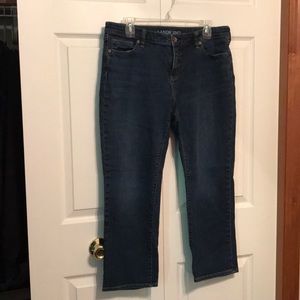 Lands End denim jeans